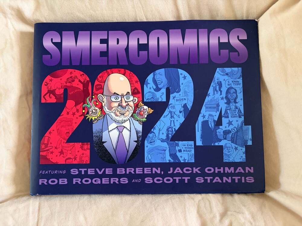 Smercomics 2024: Political Cartoon Anthology by Michael Smerconish